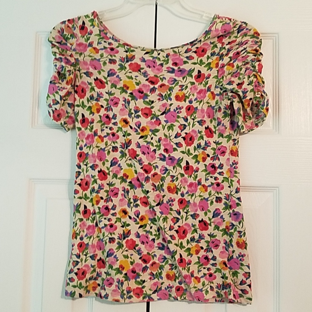 Anthropologie Postmark Floral Taylor Swift Top